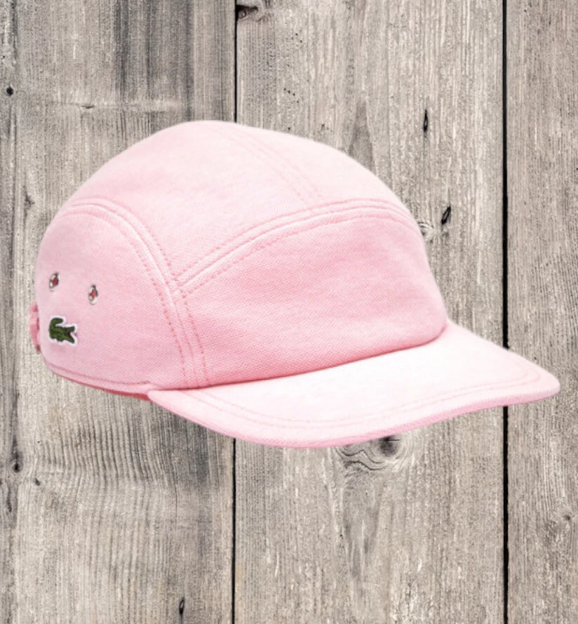 Lacoste Live Unisex Pique Cotton Cap 5 Panel Cap One Size Pink