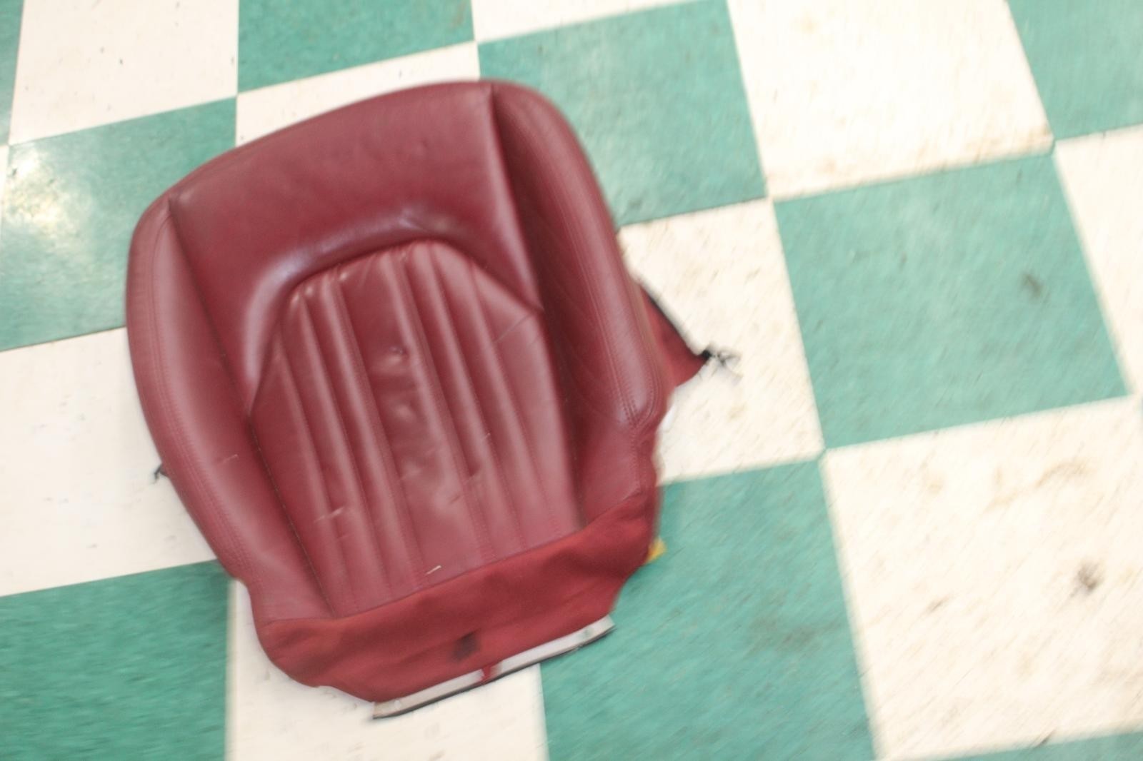 14-17 Ghibli Marrone Red Front Passenger RH RF Seat Lower Cushion OEM Pad OE WTY