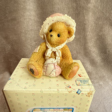 Cherished Teddies Phoebe Bear Figurine 914762 Resin 1993 Boxed