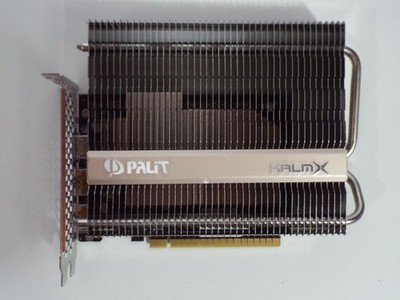 Palit GeForce GTX1650 KalmX 4GB ファンレス Bring some Kalm to your computing with the fanless Palit GTX 1650