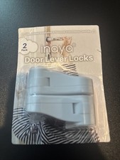Inaya Child Proof Door Lever Lock - Door Handle Lock - 3M Adhesive Minimal 2 pac