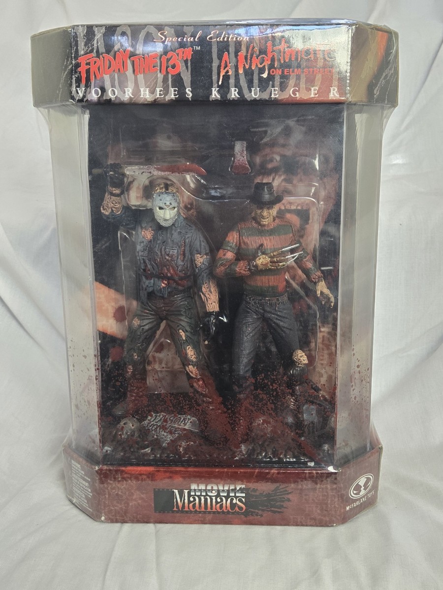 McFarlane Toys Movie Maniacs Special Edition Jason & Freddy