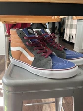 Vans Skate Size US 10 Sk8 Multi color panel gray  Men's Sneakers Used