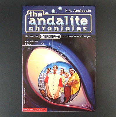 The Andalite Chronicles #3 An Alien Dies By K.A. Applegate 1997 YA Novel 90s