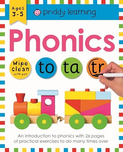 Roger Priddy - Phonics Wipe Clean Workbooks - Paperback - G245Z-image