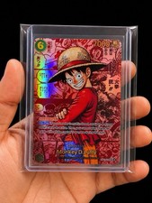 One Piece TCG MONKEY.D.LUFFY OP13-118 Red Man...