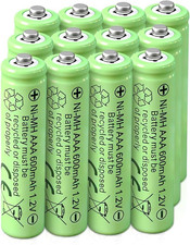 Ni-Mh AAA Rechargeable Battery 1.2V 600Mah Large Capacity, Suitable for Daily El
