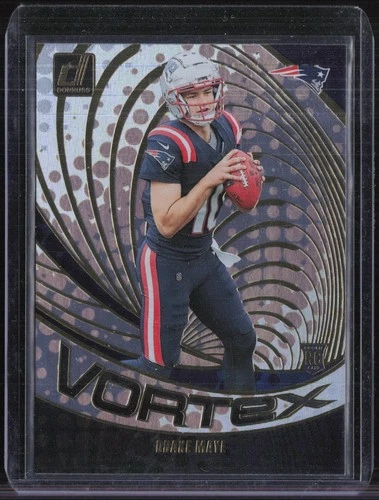 2024 Panini Donruss Vortex Drake Maye RC Rookie