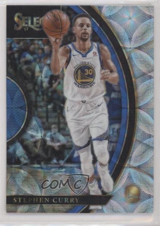 2017-18 Panini Select Concourse Scope Prizm Stephen Curry #32 h8k