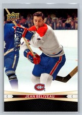 2023-24 Upper Deck Tim Hortons Greatest Duos Jean Beliveau / Henri Richard