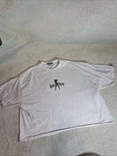 Vintage 90's Hustler Promo Tee T-Shirt Spellout-Read