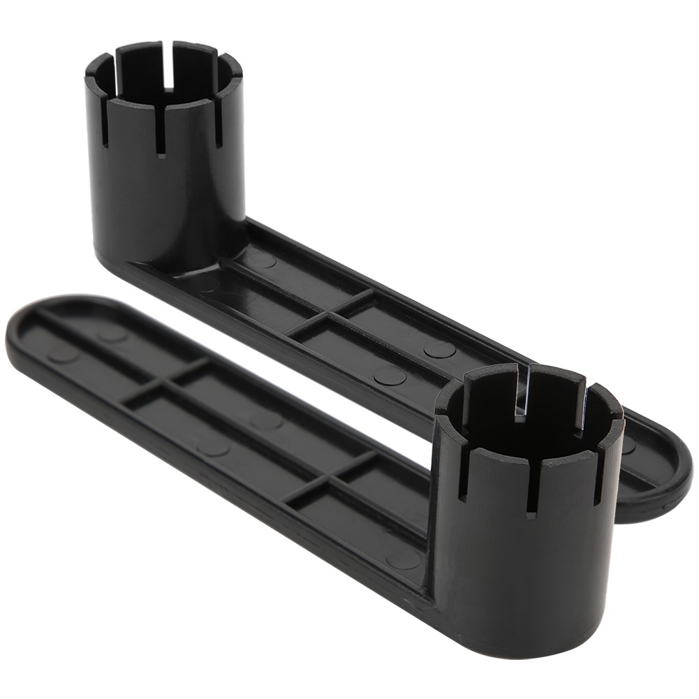 :2Pcs Plastic 8 Teeth Rubber Dinghy Inflation Valve Wrench Tool.