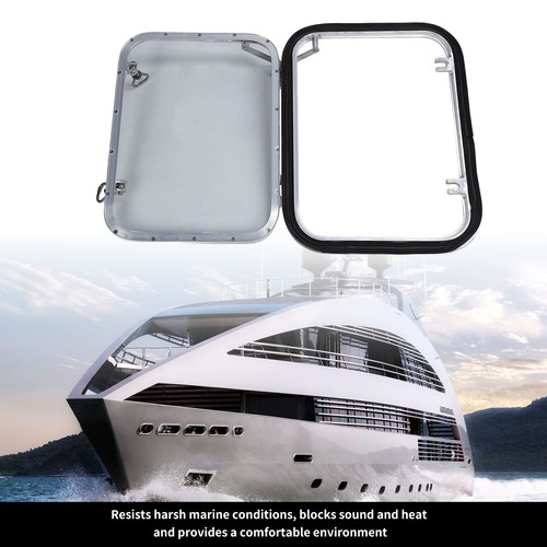 Boat Window Rounded Corner Square Heavy Duty Adjustable Waterproof Marine - Picture 19 of 22