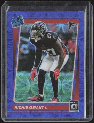 Richie Grant #269 Blue Scope Rookie RC 2021 Donruss Optic *HOT*