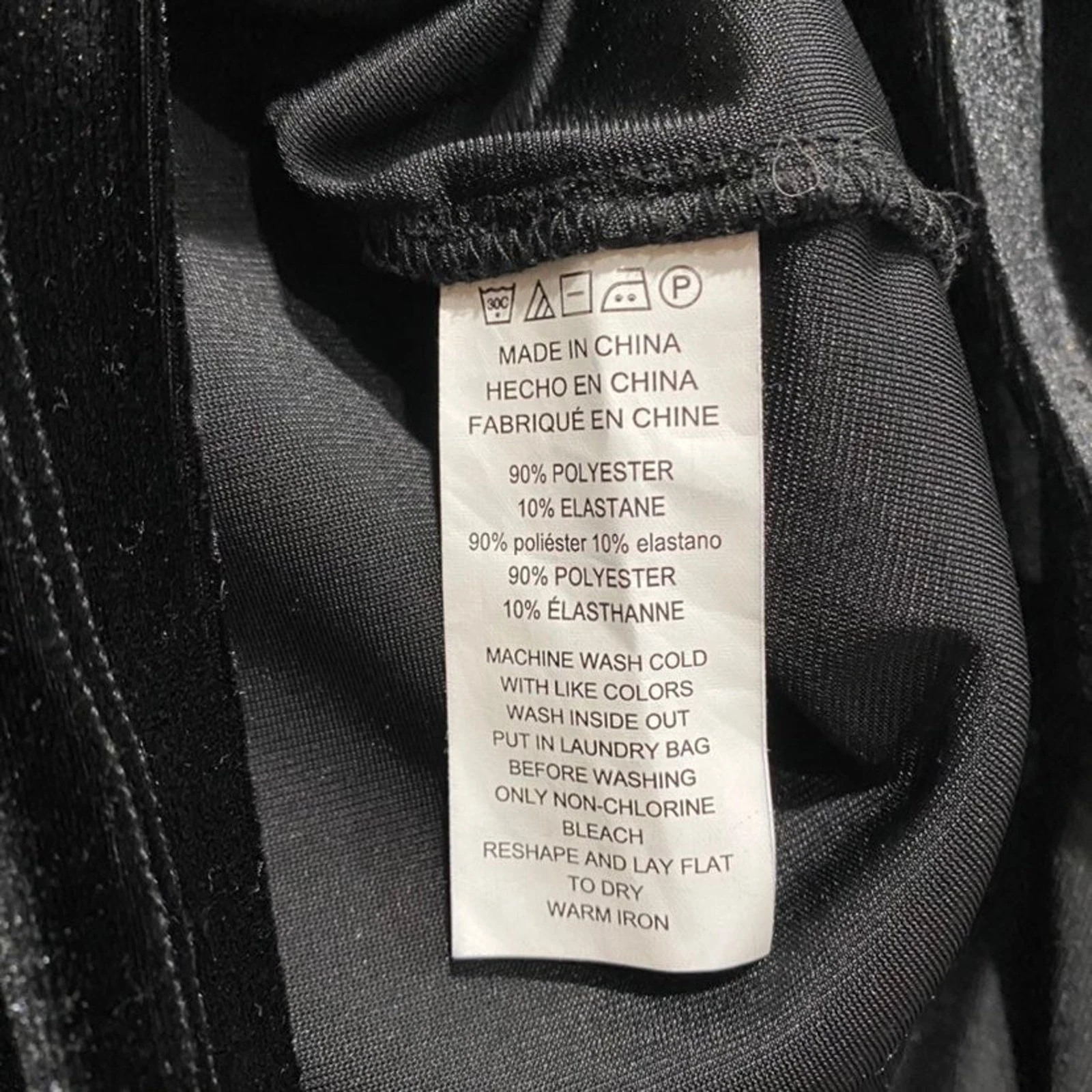 MICHAEL MICHAEL KORS Mini Abito Girocollo in Velluto Metallizzato Nero Taglia XS