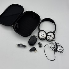 BOSE QC 3 QuietComfort 3 Acoustic Noise Cancelling On Ear Headphones With Case