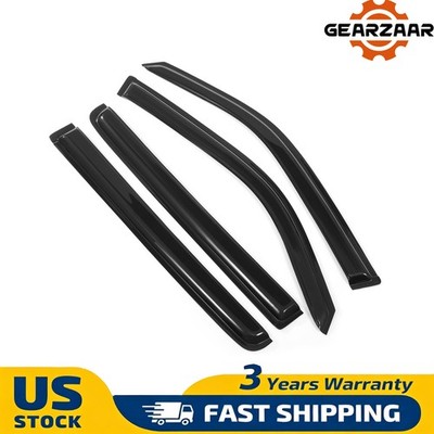 For Honda Pilot 2009-2015 Window Vent Visors Outside Mount Sun Rain Guards Set