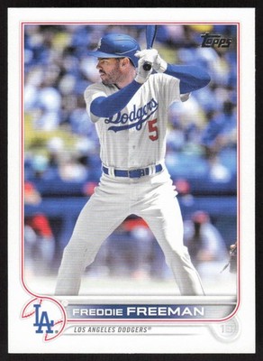 2022 Topps Update Freddie Freeman #US330 Los Angeles Dodgers