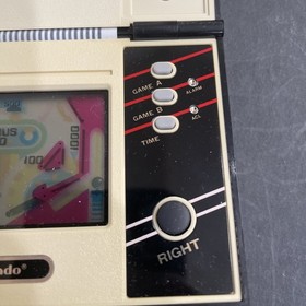 Nintendo Game & Watch Pinball Handheld System Console 1983 PB-59 Retro Game Used