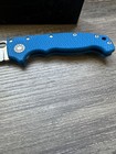 Demko Knives MG AD20S Slim Slotted Sharksfoot Blue G10 CTS-XHP Steel Exc. New — photo 3
