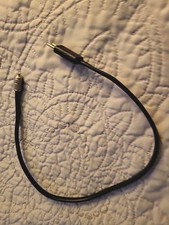 VINTAGE KALART 14" MALE 3mm TERMINAL PC TO 2-PIN FLASH SYNC CABLE CORD NOS