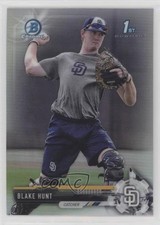 2017 Bowman Draft Chrome Refractor Blake Hunt #BDC-145 0i21
