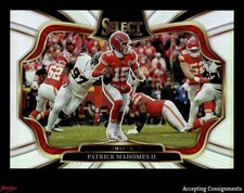 2025 Select Prizm Silver #407 Patrick Mahomes II Field Level CHIEFS