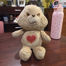 Vintage Kenner Tenderheart Care Bear 12  Plush Stuffed Animal Toy 80s