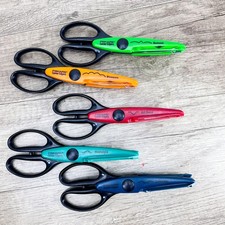 Fiskars Paper Edgers Scissors various patterns Set Of 5