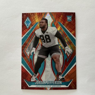 2024 Panini Phoenix - Rookies Jordan Jefferson #209 Fire Burst /350 (RC)