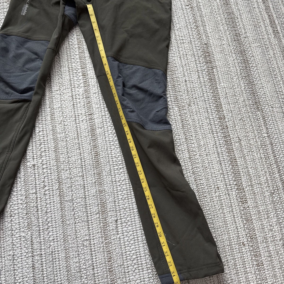 Columbia Titanium Titan Ridge II Omni-Heat Pants Men's 34x34 Green