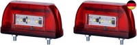 LED Kennzeichenbeleuchtung 12V 24V Mit E-PrüFzeichen