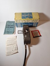 Vintage Keystone 8mm Film Camera Model K-8 With Box Untested