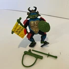 1990 TMNT Sewer Samurai Leo Leonardo Action Figure Ninja Turtles Complete VTG