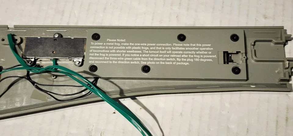 Bachmann  E-Z Command Digital Command Control #5 Turnout Right H4465-A - Image 3 of 4