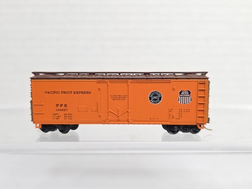 Frigorífico Con Cor N Scale PFE 100027 Southern Union Pacific Fruit Express Kadee MTL | Zustand: Used