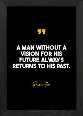 Andrew Tate Zitate Gerahmtes Wandbild Poster Leinwanddruck Bild