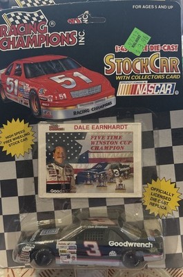 DALE EARNHARDT #3 1992 Racing Champions Chevy Lumina Diecast Car GM Goodwrench