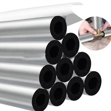 Solid Fixation Outdoor Weather Protection Pipe Insulation Foam Waterproof