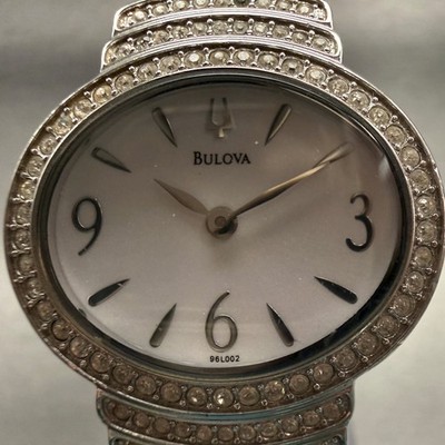 Bulova ladies oval silver tone dress bracelet watch NEW BATTERY s-l400.jpg main image 2