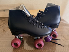 Vintage Dominion Roller Skates Men's Size 7 Model 274 Black Made in Canada