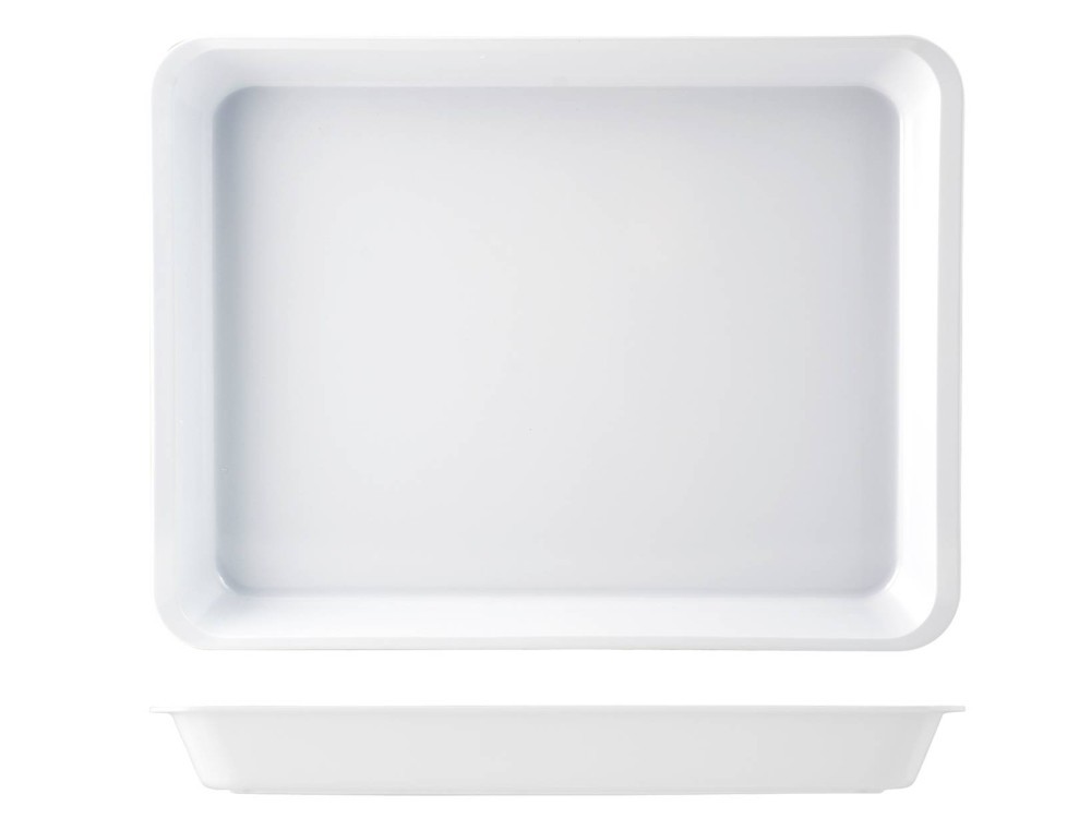 H&H Melamine Container With Edge 40X30X4 Food Storage
