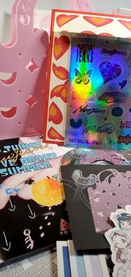 Kpop New Jeans 2023 2nd EP w/Pink Plastic Tote, CD & PhotoBooks +
