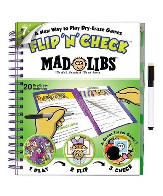 Flip 'N' Check Mad Libs Activity Book