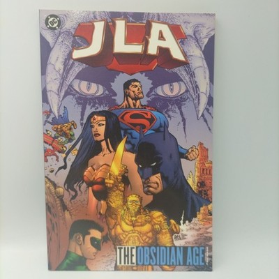 JLA The obsidian age Book One TPB Graphic Novel DC Comics