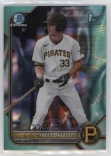 2022 Bowman Draft Chrome Aqua Lava Refractor 173/199 Tres Gonzalez #BDC-157 0q4s