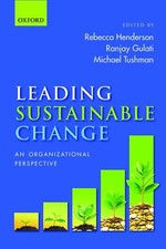 Leading Sustainable Change: An Organizational...
