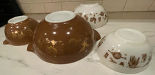 Pyrex Early American Cinderella Mixing Bowl S...