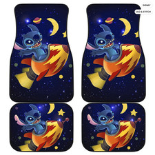 Funny Cartoon Stitch Car Mats Stitch On Rocket In Space Car Floor Mats Funny Cartoon Stitch Car Mats Stitch On Rocket In Space Car Floor Mats