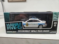 Greenlight Hawaii Five-O 2010 Chevy Impala Police Crusier Model Car